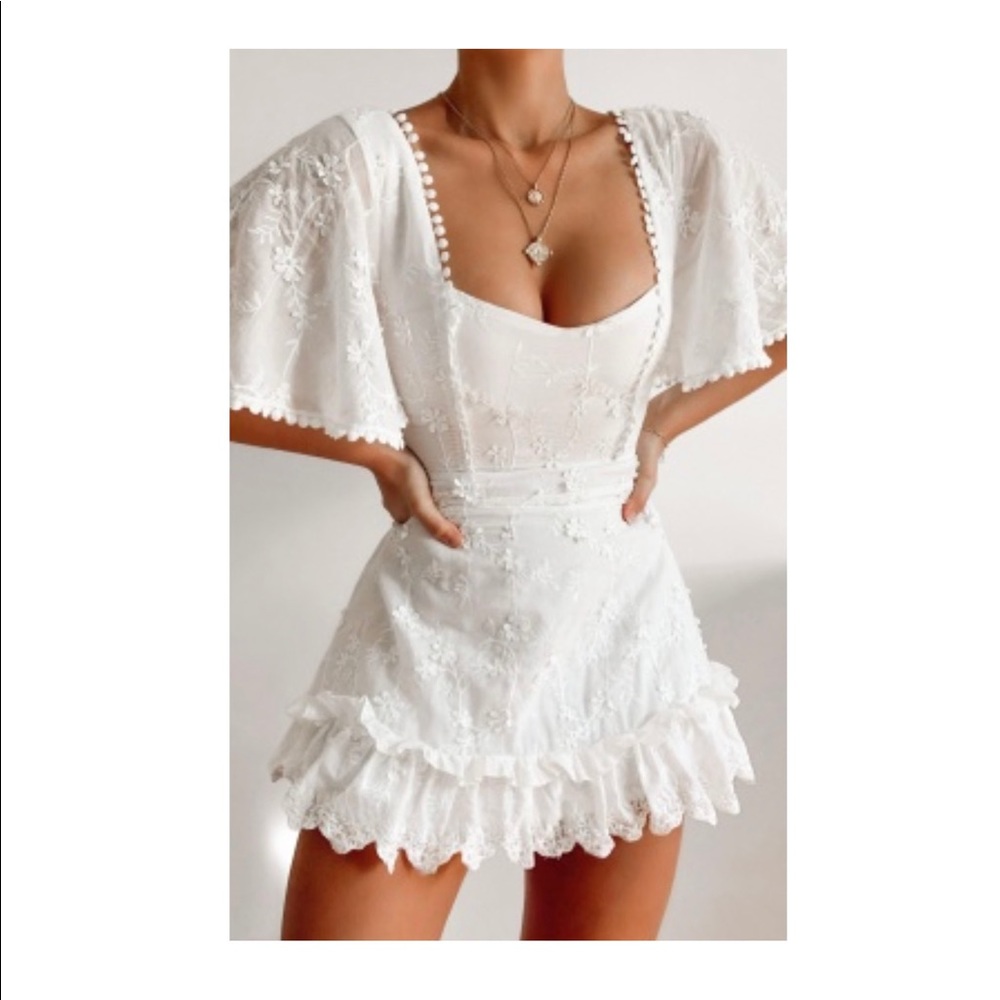 White dress- super cute and nice quality!